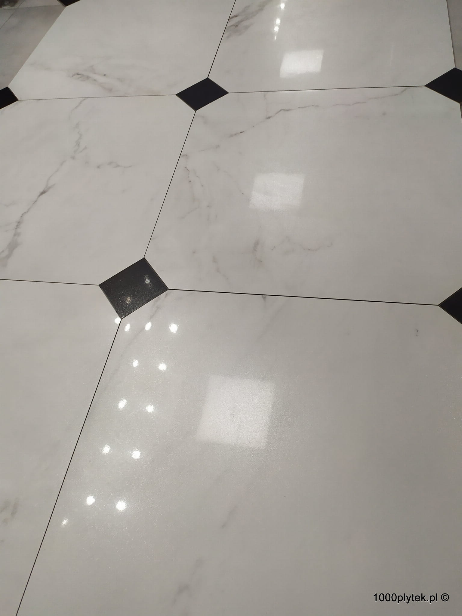 REAL CARRARA LAPPATO oktagon 59,8X59,8 gatunek I kostka 10 cm - obrazek 8