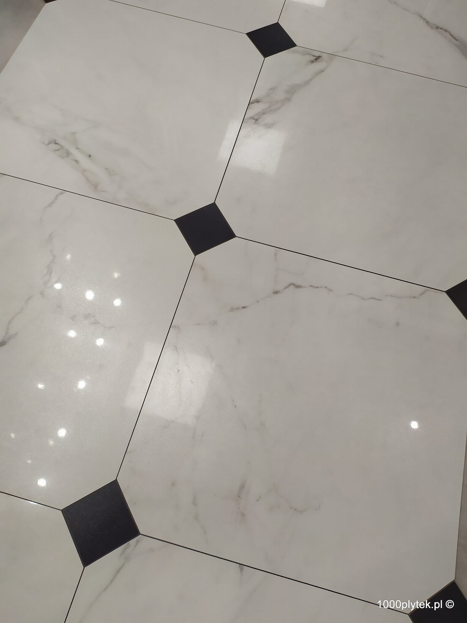 REAL CARRARA LAPPATO oktagon 59,8X59,8 gatunek I kostka 10 cm - obrazek 14