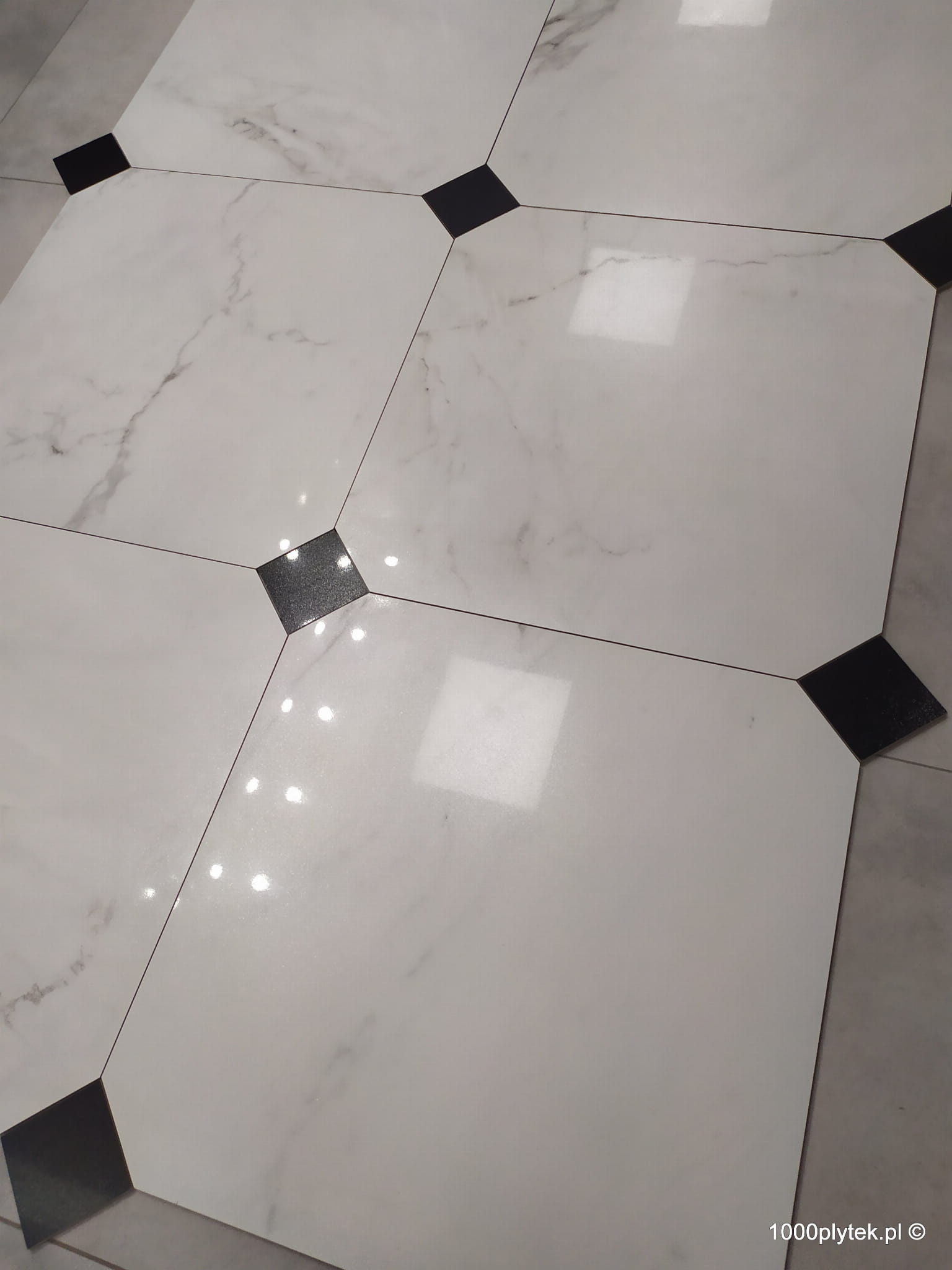 REAL CARRARA LAPPATO oktagon 59,8X59,8 gatunek I kostka 10 cm - obrazek 16