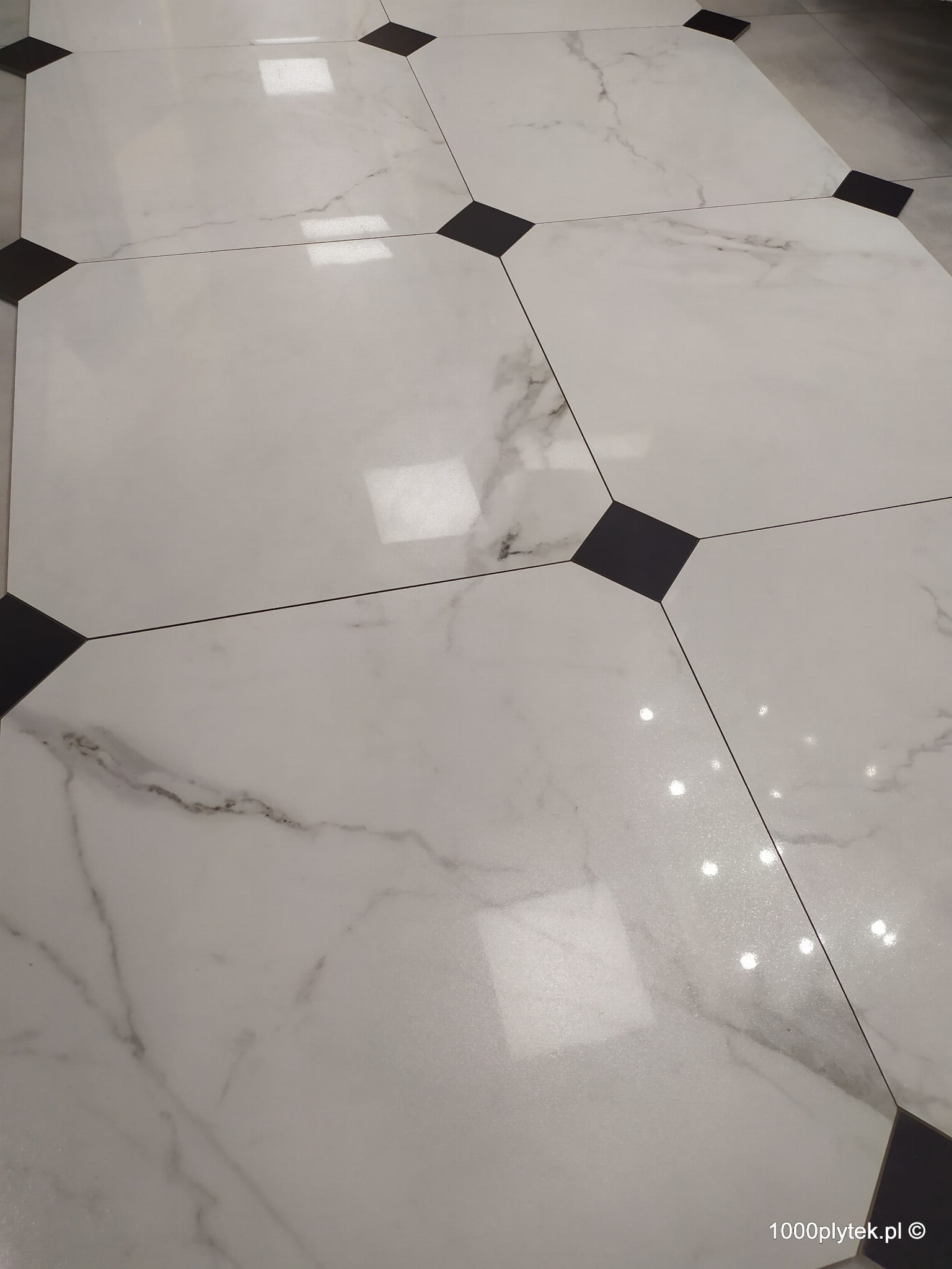 REAL CARRARA LAPPATO oktagon 59,8X59,8 gatunek I kostka 10 cm - obrazek 22