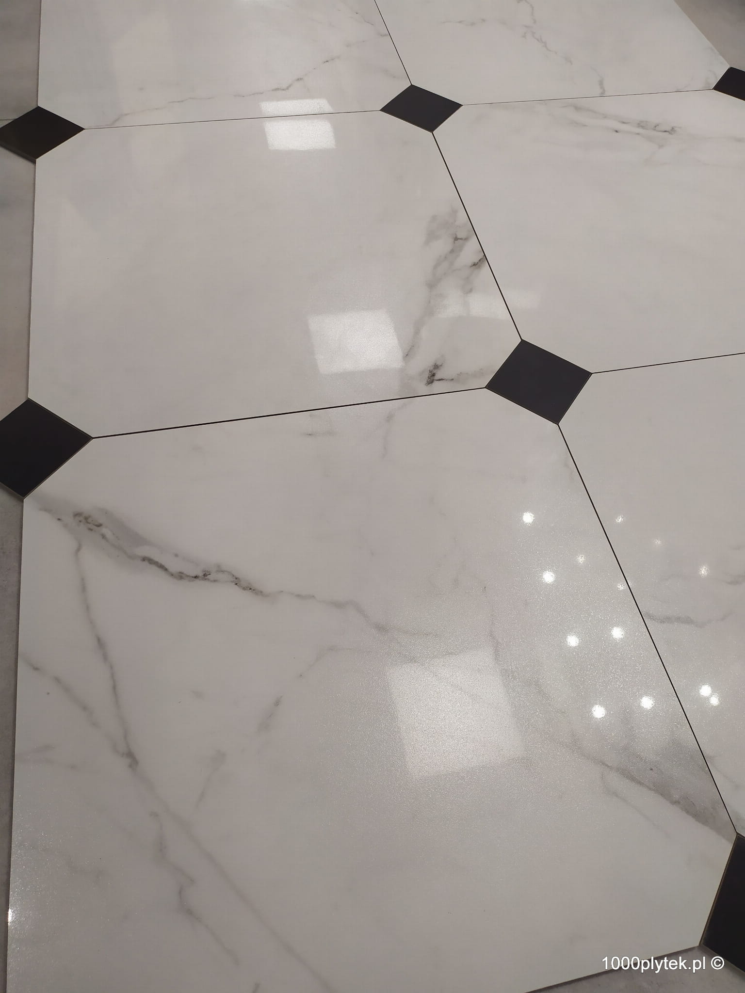 REAL CARRARA LAPPATO oktagon 59,8X59,8 gatunek I kostka 10 cm - obrazek 23