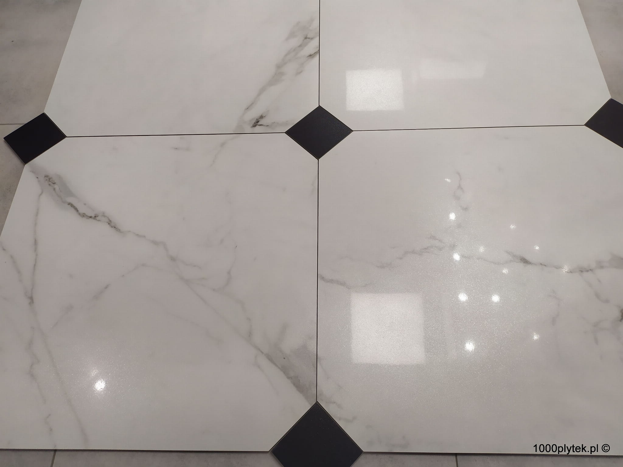 REAL CARRARA LAPPATO oktagon 59,8X59,8 gatunek I kostka 10 cm - obrazek 28