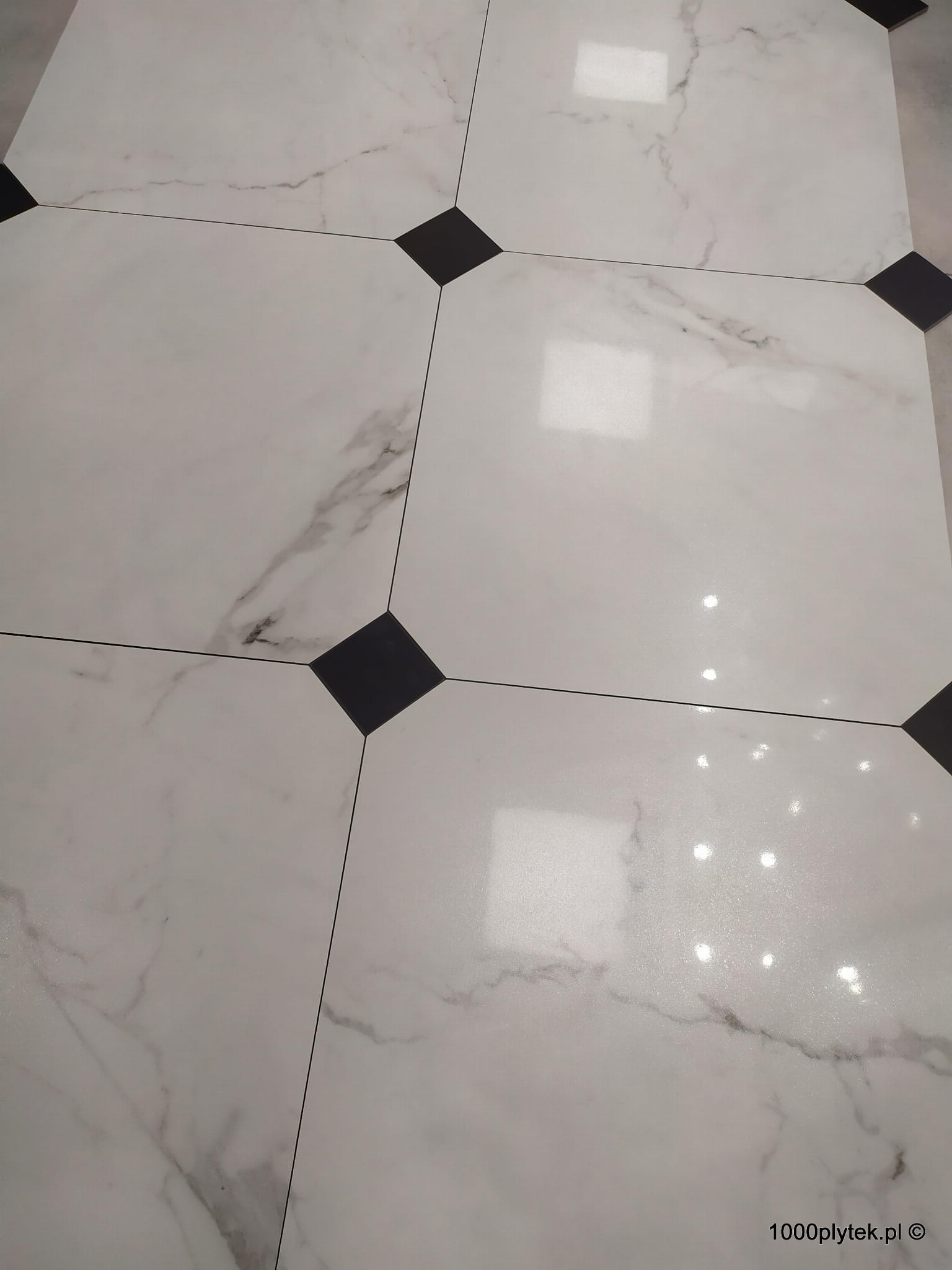 REAL CARRARA LAPPATO oktagon 59,8X59,8 gatunek I kostka 10 cm - obrazek 30