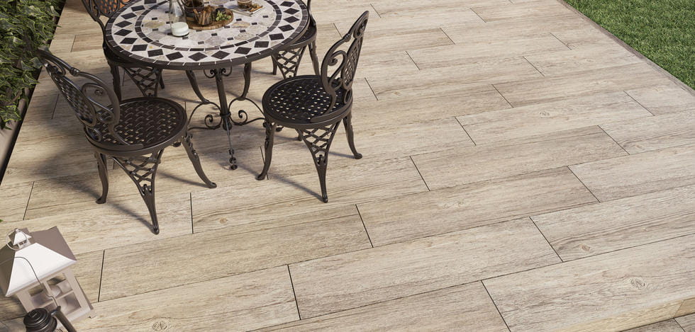 PARADYŻ MADERA BEIGE GRES SZKL. REKT. STRUKTURA 20MM MAT. 29,5X119,5 gatunek I - obrazek 2