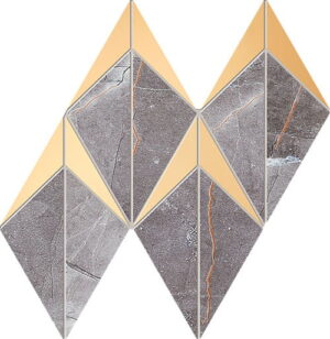 TUBĄDZIN BRAINSTORM GRAPHITE MOZAIKA 23,1X19,6 gatunek I