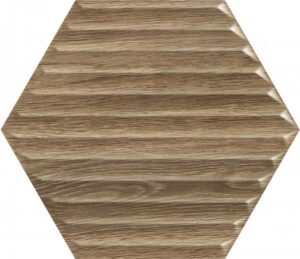 P WOODSKIN WOOD HEKSAGON STRUKTURA B SCIANA 19,8X17,1 gatunek I