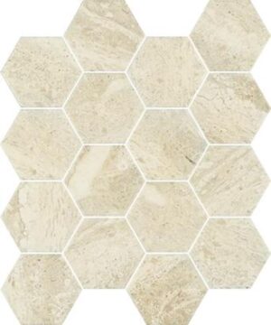 P SUNLIGHT STONE BEIGE MOZAIKA PRASOWANA HEXAGON 22X25,5 gatunek I
