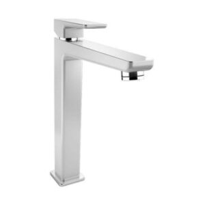 OMNIRES PARMA PM7412CRB bateria umywalkowa sztorcowa chrom/biała