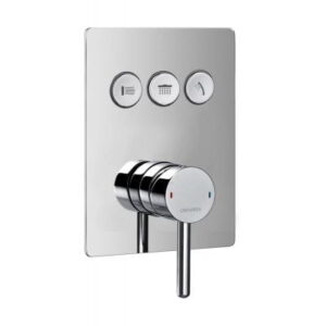 OMNIRES bat. Y 1237 GC CR wannowa podtynk 3-wyjsciowa GoClick chrom