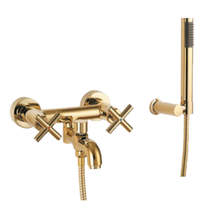 OMNIRES bateria MODERN wannowa kpl.  C304 złoty