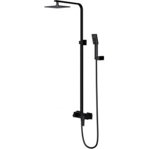 OMNIRES PARMA PM7444 BL system prysznicowy natynkowy czarny