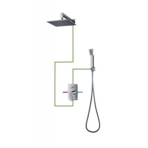 OMNIRES kompletny system podtynkowy łazienkowy SYSMU20CR