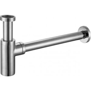 OMNIRES półsyfon umywalkowy okrągły chrom A186