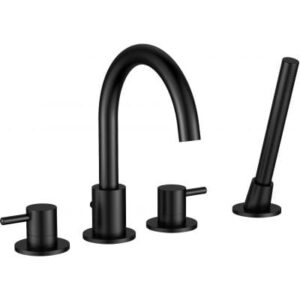 OMNIRES Bateria wannowa 4-otworowa prysznic 1-funkcyjny Y1232BL