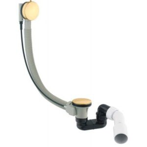 OMNIRES syfon wannowy TK104-PLUS-3.17+64-SGL złoty PVD