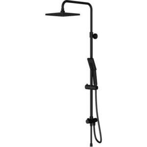 OMNIRES system prysznicowy nadtynkowy czarny SYS JIM JIM BL