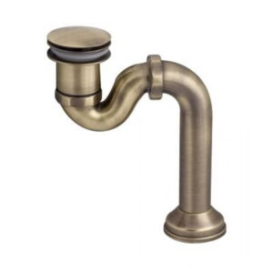 OMNIRES syfon.  wannowy ozdobny MARBLE+SYOM-W10 brąz antyczny