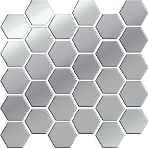 Ceramika Color Platinum Glass Hexagon mosaic 25x25.8 gatunek I