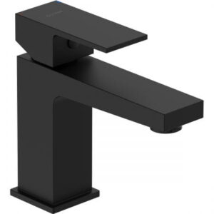 Oltens Gota bateria umywalkowa stojąca czarny mat 32201300