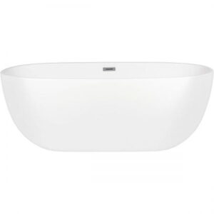 Oltens Millaa wanna wolnostojąca 170x78 cm owalna akrylowa biała 12002000