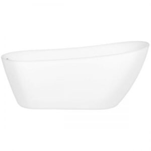 Oltens Gocta wanna wolnostojąca 170x78 cm owalna akrylowa biała 12003000