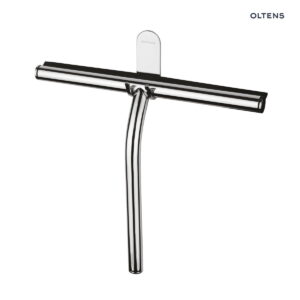 Oltens Glomma ściągaczka do wody z uchwytem chrom 99001100