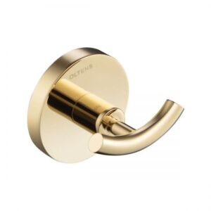 Oltens Gulfoss haczyk na ręcznik podwójny złoty 80002800