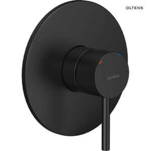 Oltens Molle bateria prysznicowa podtynkowa kompletna czarny mat 33100300