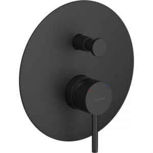 Zestaw Oltens Molle zestaw wannowo-prysznicowy podtynkowy czarny mat (34100300, 39100300, 37102300, 37200300, 39304300)