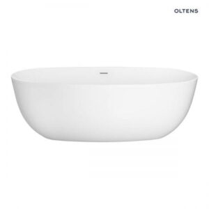 Oltens Ebba wanna wolnostojąca 170 x 80 cm akrylowa biała 12012000