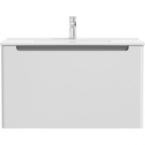 Oltens Jog szafka 80 cm podumywalkowa wisząca biały połysk 60001000