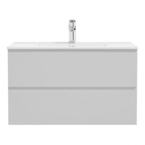 Oltens Vernal szafka podumywalkowa wisząca 60 cm 2S szary mat 60000700