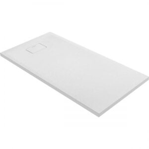 Oltens Bergytan brodzik prostokątny 140x70 cm RockSurface biały 15105000
