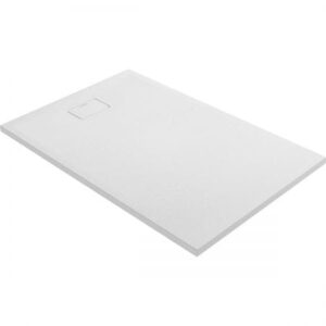Oltens Bergytan brodzik prostokątny 140x90 cm RockSurface biały 15107000