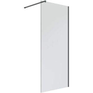 Oltens Bo ścianka prysznicowa Walk-In 120 cm profil czarny mat 22004300