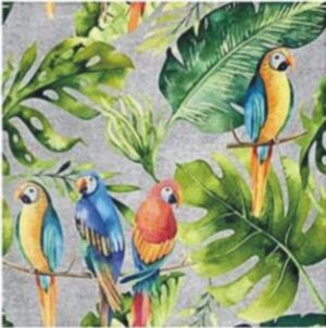MURAL GRESOWY PARROTS cement 60X60 gatunek I Super Cena