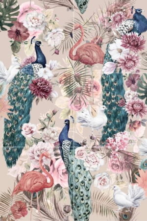 Mural gresowy 120x180 GLAMOUR-4 6-ELEM. MAT gatunek I Super Cena