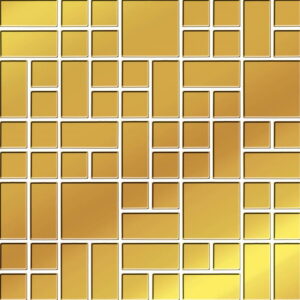 GOLD GLASS MOSAIC 25x25 gatunek I