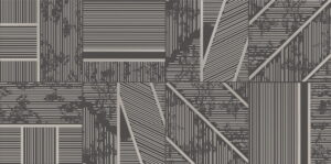 DOMINO DUO GRAPHITE A DEKOR 29,8X59,8 gatunek I dostawa GRATIS od 2300 zł