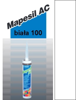MAPEI Silikon MAPESIL AC 310 ml 100 biały gatunek I