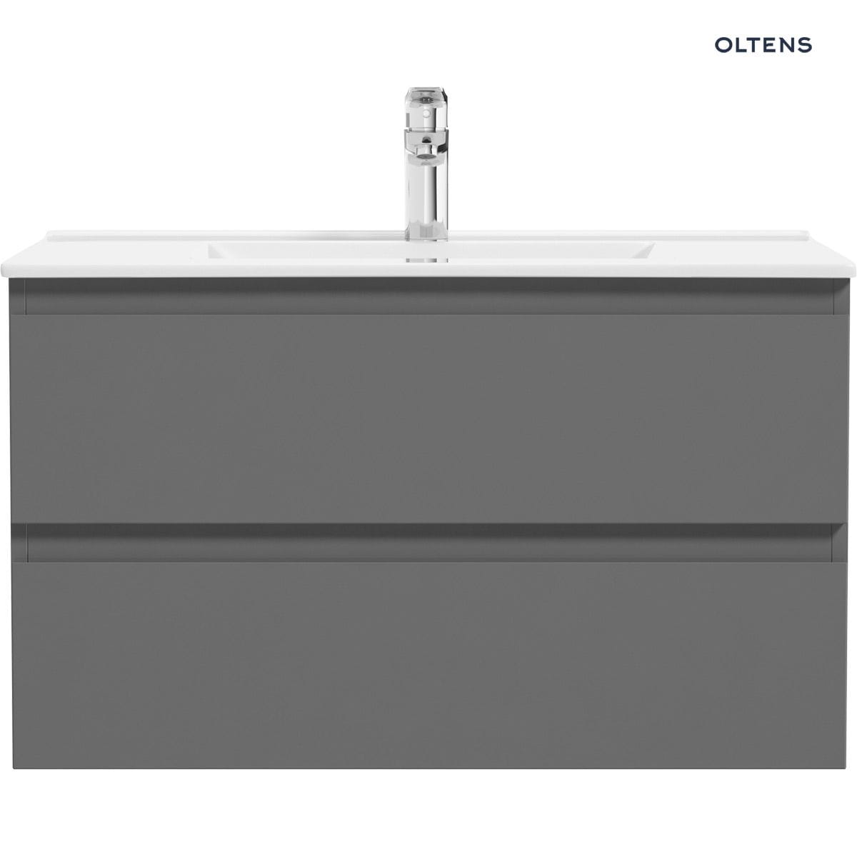 Oltens Vernal umywalka z szafką 100 cm grafit 68002400 - obrazek 3