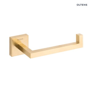Oltens Tved uchwyt na papier toaletowy złoto szczotkowane 81105810