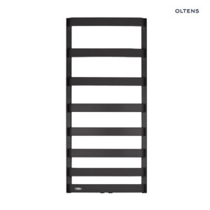 Oltens Varme grzejnik łazienkowy 108.5x50 cm czarny mat 55001300