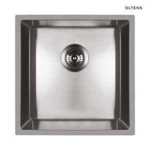 Oltens Stalvask zlewozmywak stalowy 1-komorowy 44x44 cm stal polerowana 71100100