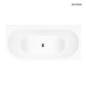 Oltens Hulda wanna wolnostojąca 170x80 cm narożna prawa biały połysk 11004000