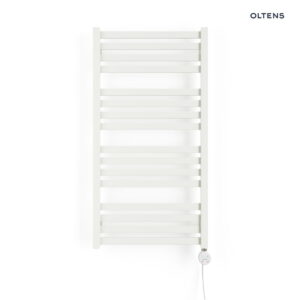 Oltens Vanlig (e) grzejnik łazienkowy elektryczny 96x50 cm biały 55107000
