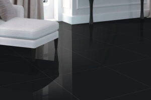 EGEN TORONTO SUPER BLACK 60X60 rektyfik  POLISHED gatunek I