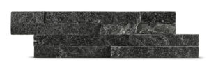 KAMIEŃ ELEWACYJNY 10X35 QUARTZ CZARNY (0,39m2 w opakowaniu) gatunek I dostawa GRATIS od 2650 zł