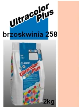 MAPEI ULTRACOLOR PLUS 2kg brzoskwinia 258 gatunek I