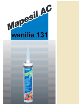 MAPEI Silikon MAPESIL AC 310 ml wanilia 131 gatunek I